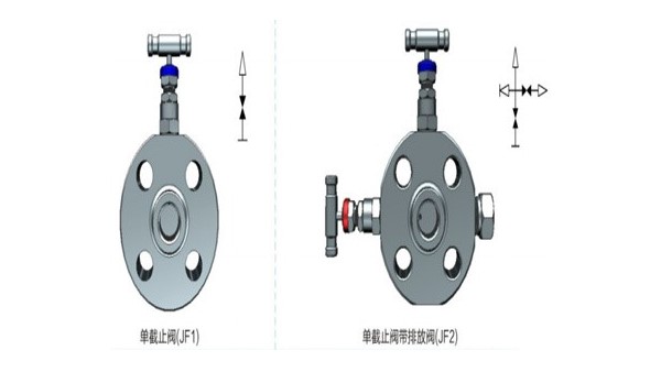 單截止閥帶排放閥法蘭截止閥-重慶九環(huán)機電