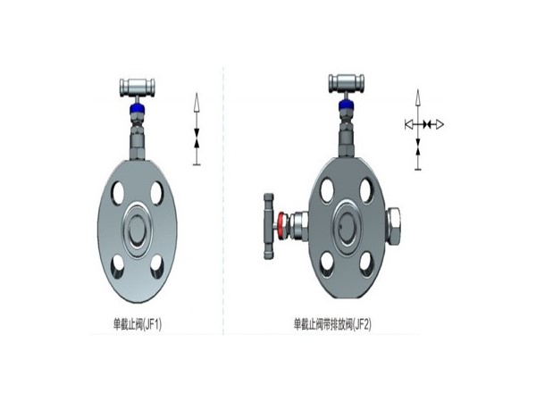 單截止閥帶排放閥法蘭截止閥-重慶九環(huán)機電